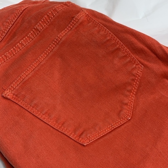WOMEN’S The Limited Portland Orange Skinny Leg Low Rise Jeans Size 2R - Picture 6 of 11